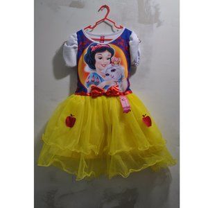 Elsa Snow White Stage Performance Long Dress Girls' Poncho Princess dress